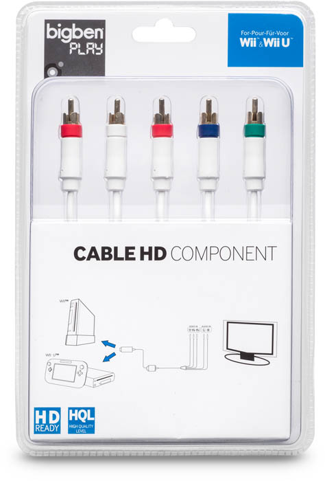 Cavo Component HD per Wii - Packshot