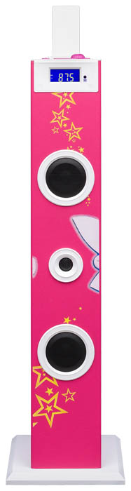 Torre Multimediale KIDS con microfono (motivo FAIRY) - Packshot