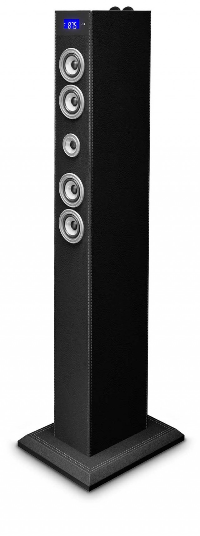 Torre Multimediale TW6 similpelle nera - Packshot