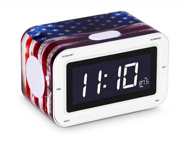 Radiosveglia con doppio allarme "USA" - Packshot