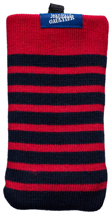 Universal Mesh Sock "Marinière" Jean Paul Gaultier (red & navy) - Packshot