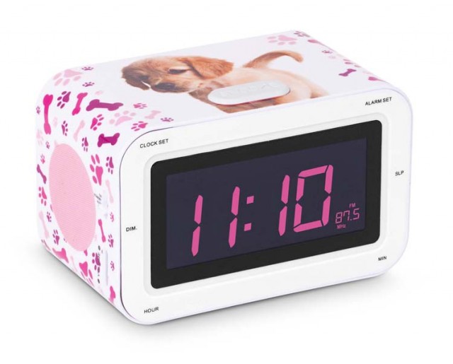 Radio alarm clock "Puppy" - Packshot