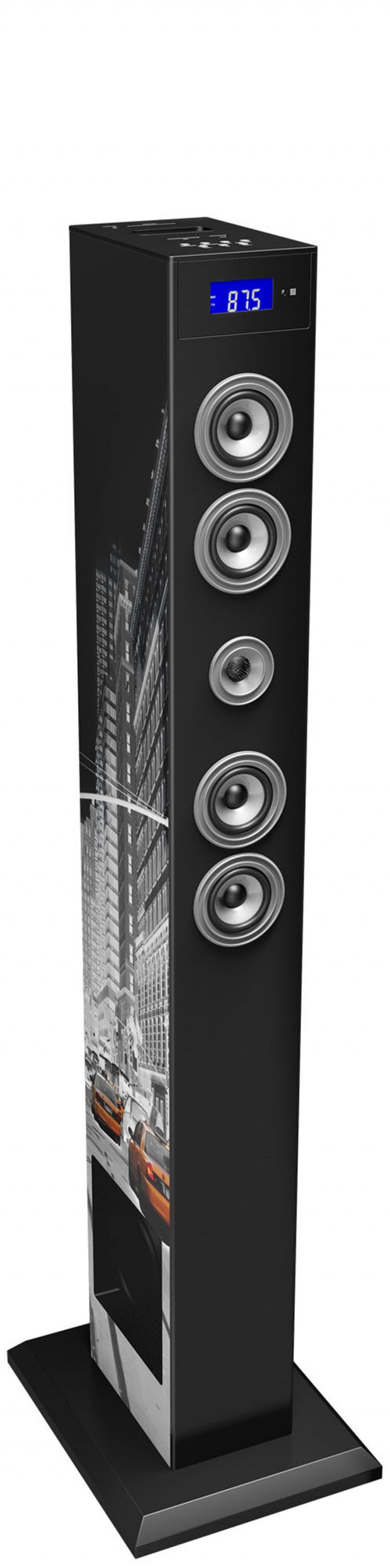 Multimedia tower with adaptador Bluetooth (New-York) - Packshot