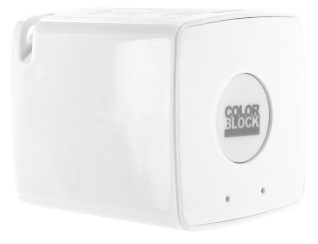 COLORBLOCK Mini Bluetooth® Speaker (White) - Packshot