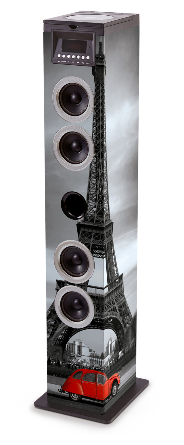 Multimedia tower/CD player - Packshot